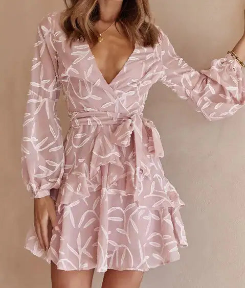 Ruffles Mini Wedding Evening Party Dress