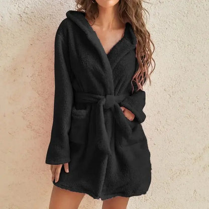 Fleece Bathrobe