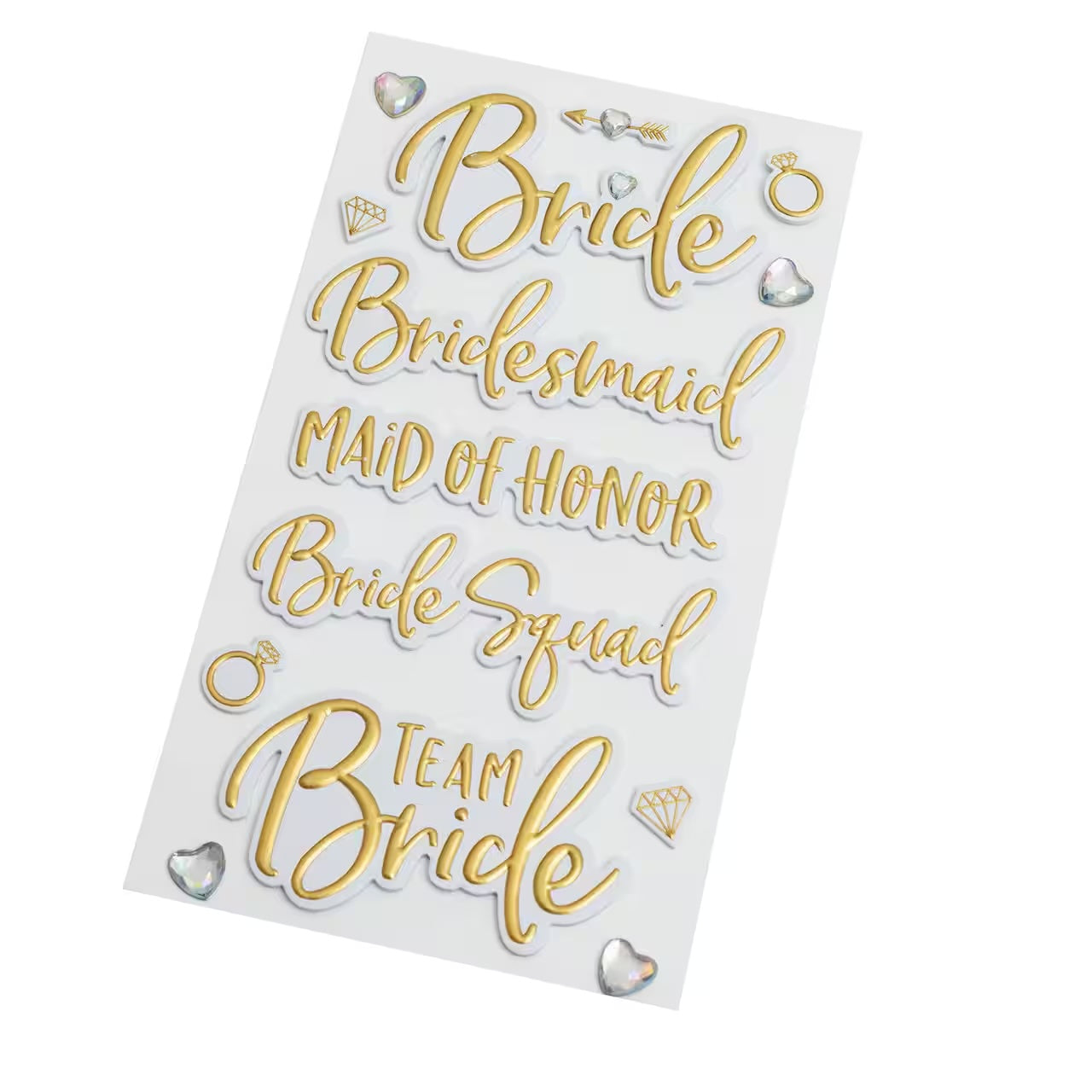 Bridal Party Sticker Pack