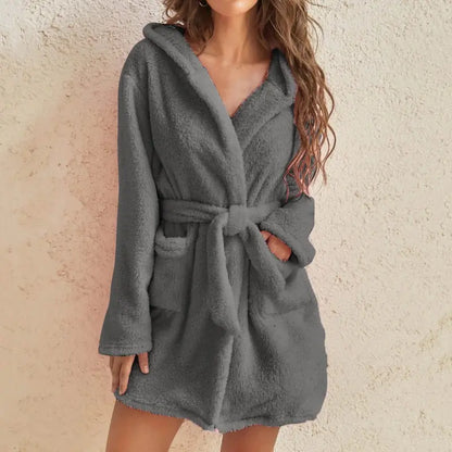 Fleece Bathrobe