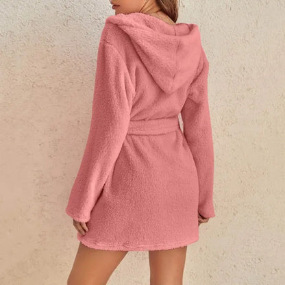 Fleece Bathrobe