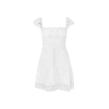 Double Layered Wedding Guest Dress - thriftybridal